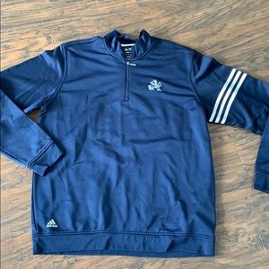 Adidas golf pullover Notre Dame